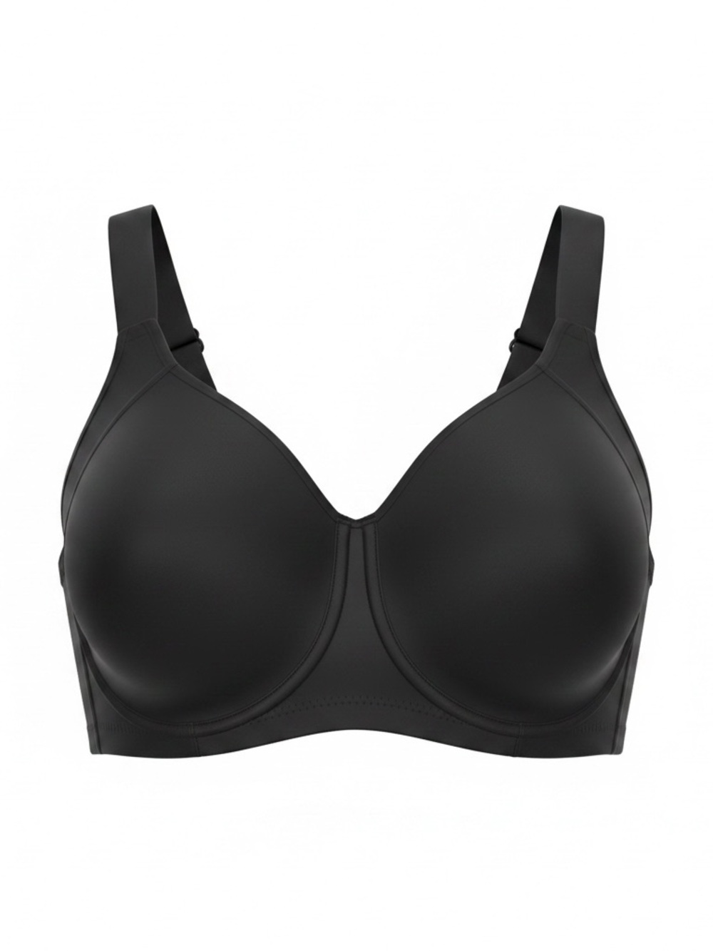 Elomi Black Full Coverage Smooth Underwire Bra